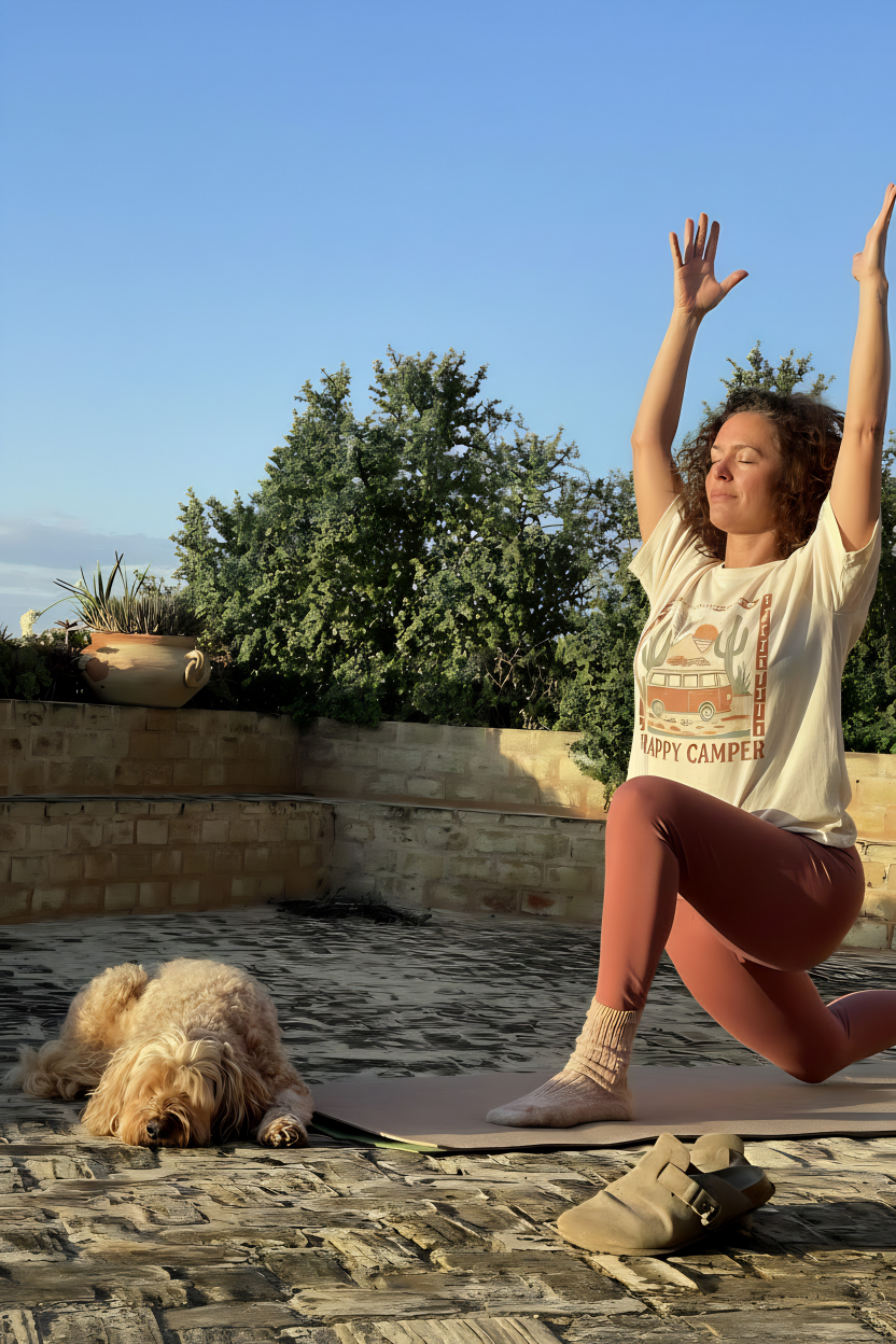 Happy Camper Van T‑Shirt