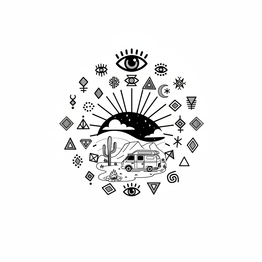 Desert Eye Caravan Tee