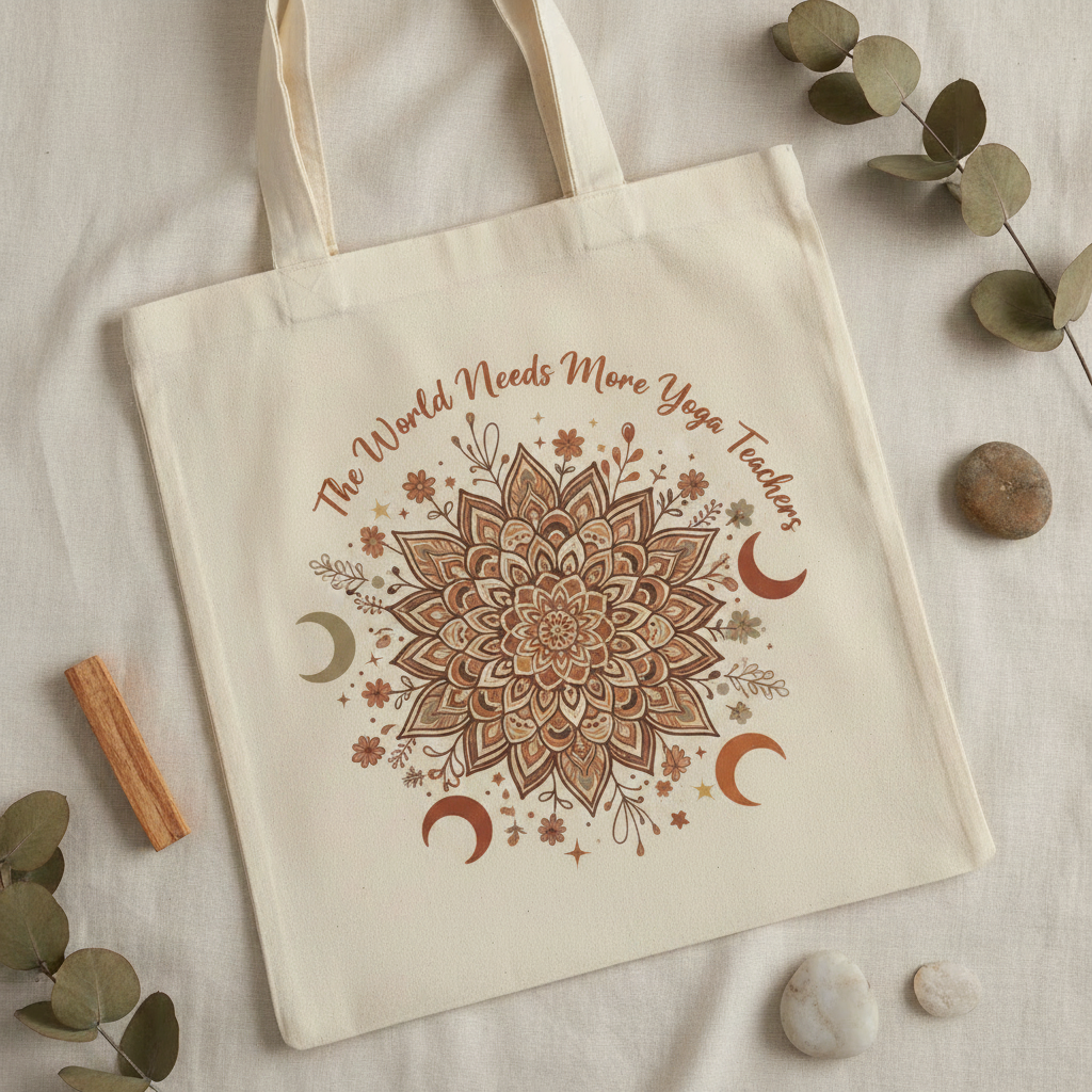 The World Needs More Yoga Teachers Tote Bag