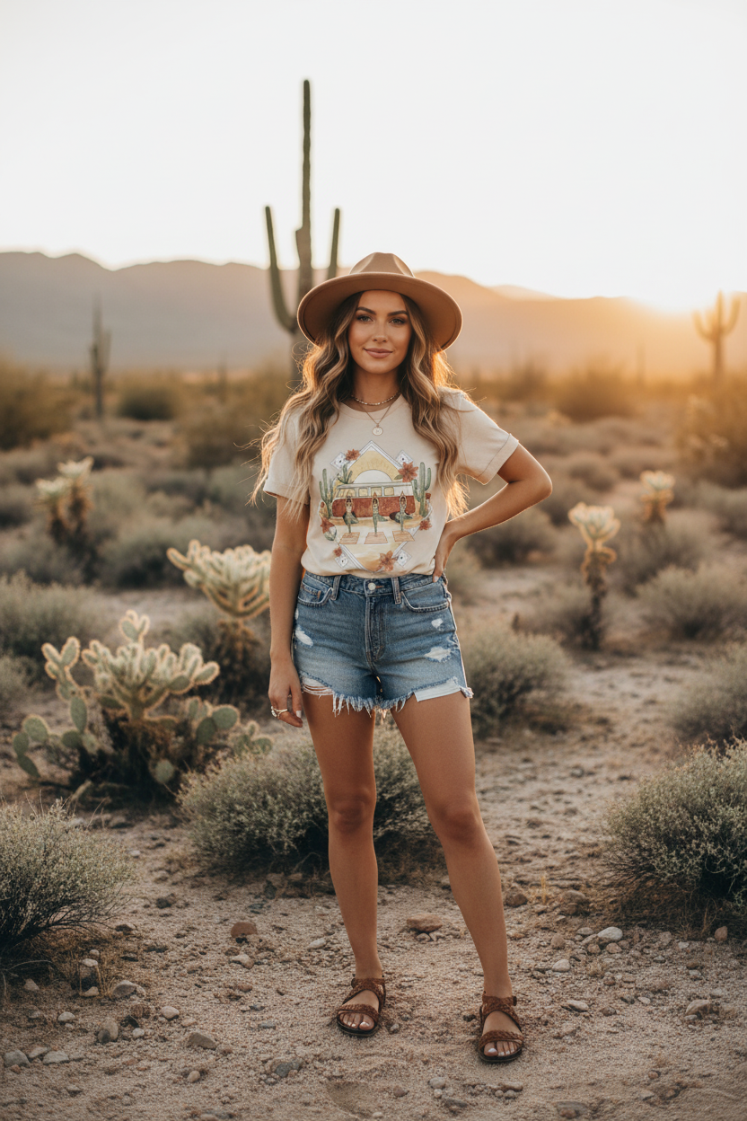 Pause and flow yoga van life graphic tee by Pause Caravan Collective